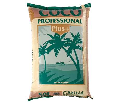 CANNA Coco Professional Plus, a 50-liter bag of premium coco coir plant medium for healthy plant growth.